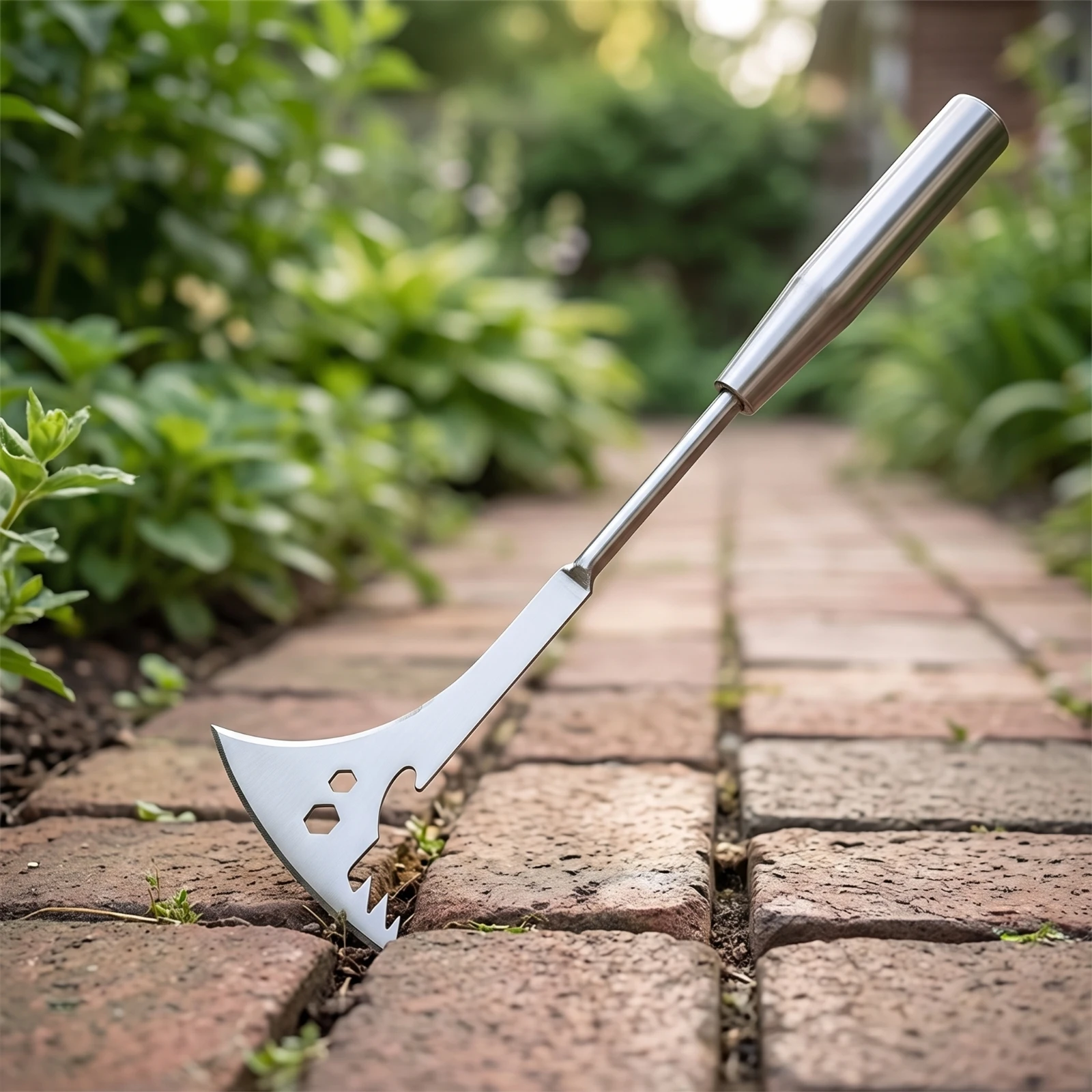 Weeding Weeding Tool with Serrated Blade Rust Resistant Weeding Tool with Serrated Blade Crevice Weeder Long-Lasting Slot