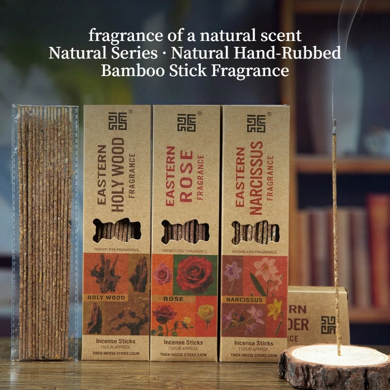 Argentine Natural Hand Rub Incense Sticks Holy Wood Lavender Rose Osmanthus Indoor Household Natural Floral Fragrance Joss Stick