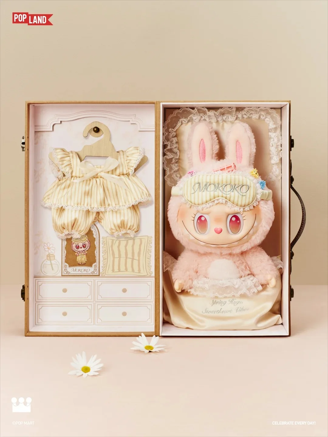 

POPMART Оригинальная серия THE MONSTERS Mokoko Wake Up: Новые и креативные изысканные игрушки, прекрасная коллекция подарков на день рождения