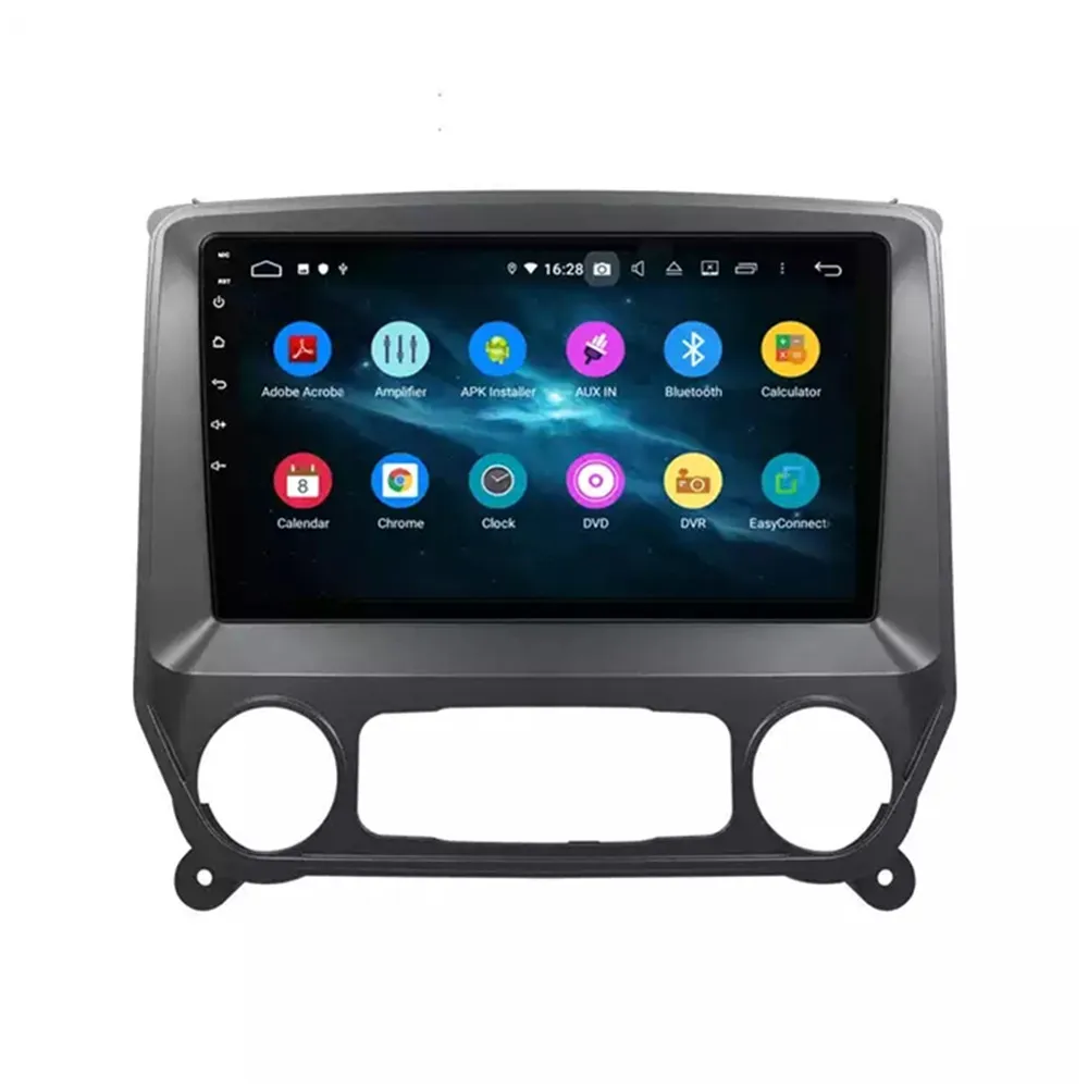 

Мультимедийный плеер, 10,1 дюйма, Android 13, MT8667, 8 + 128 ГГц, 4G LTE, для автомобиля, Carplay, стерео, для Chevrolet Silverado, Plateado 2014-2019, аудио DSP