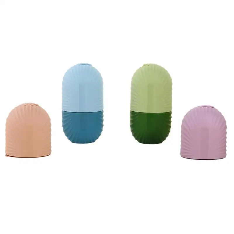 1 Stück Geschenk für Frauen: Wiederverwendbare Silikon-Eisform mit Muschelmuster für Gesichtspflege, Schönheits-Eisroller, Hautpflege-Tools – Detail 7