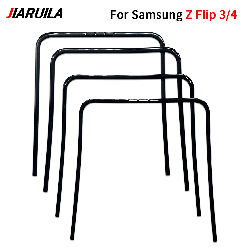 Middle Frame Stand Housing Bezel Replacement For Samsung Z Flip 3 4 5 Middle Frame + Buckle Solt Connect image 5