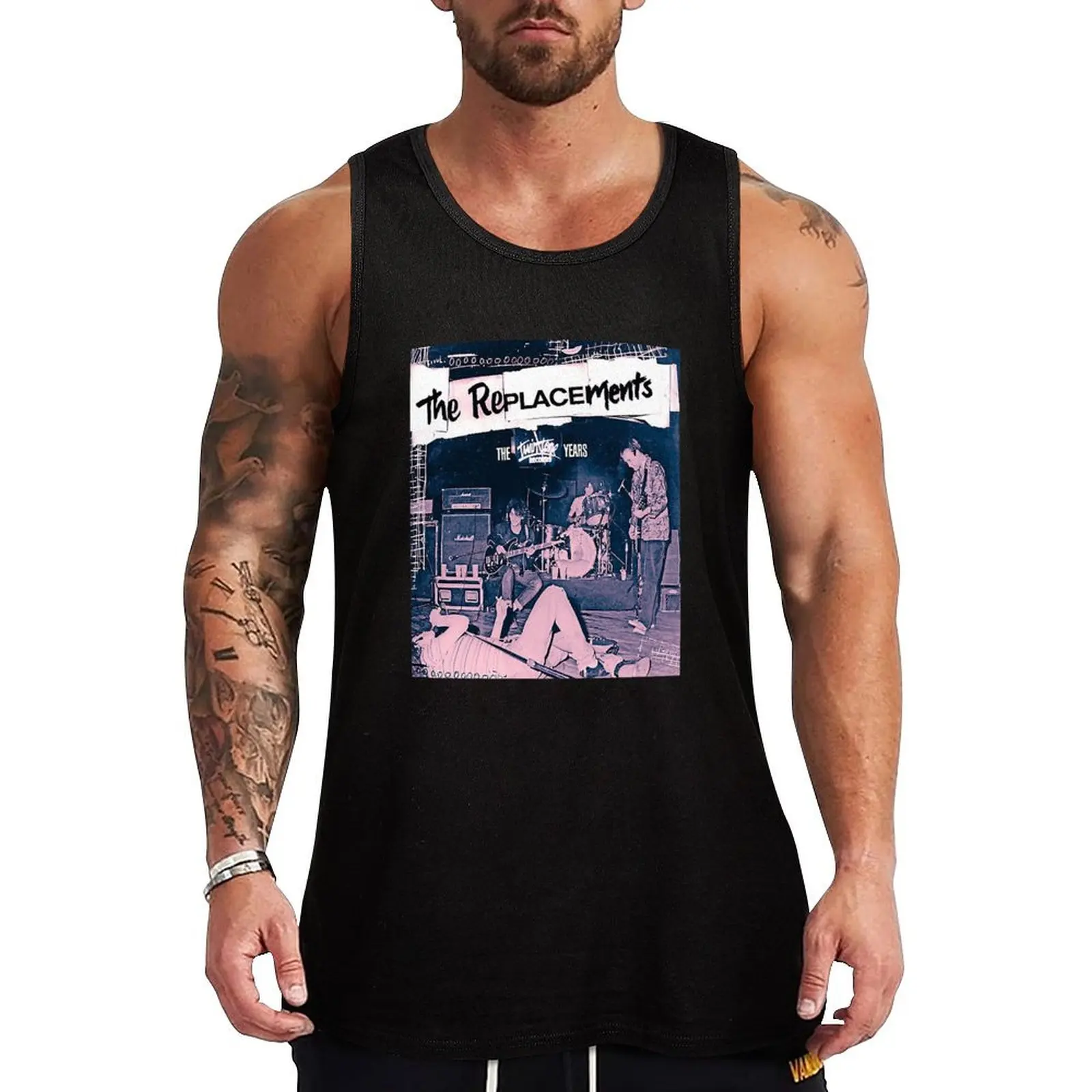 The Replacements 11 Tank Top gym shirt man Men sleeveless tee bodybuilding man Men's sleeveless