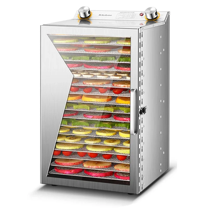 

Аппарат для сушки фруктов, 18 слоев, сушилка на воздухе, сушка пищи, овощей, мяса, обезвоживание, Маленький Многофункциональный AB01