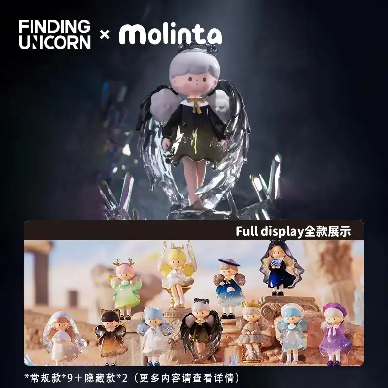 Finding Unicorn Molinta NATURAL Series Blind Box Toys Kawaii Anime Action Figure Caixa Caja Surprise Mystery Box Dolls Girl