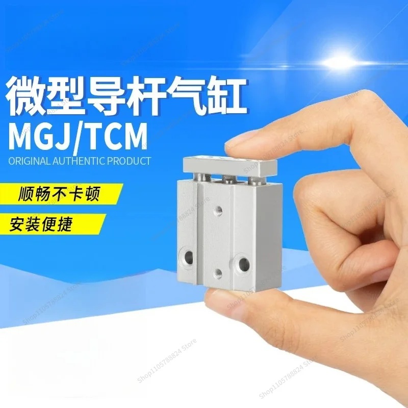 For Micro Guide Rod Cylinder TCM/MGJ6/10-5-10-15-20-25-30-40 Small Three-rod Cylinder