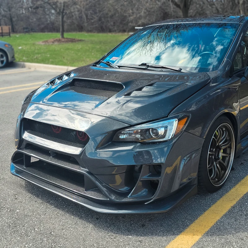 For Subaru Impreza WRX VAB/VAF/VRS Arising II Front Bumper, Sporty JDM Styling
