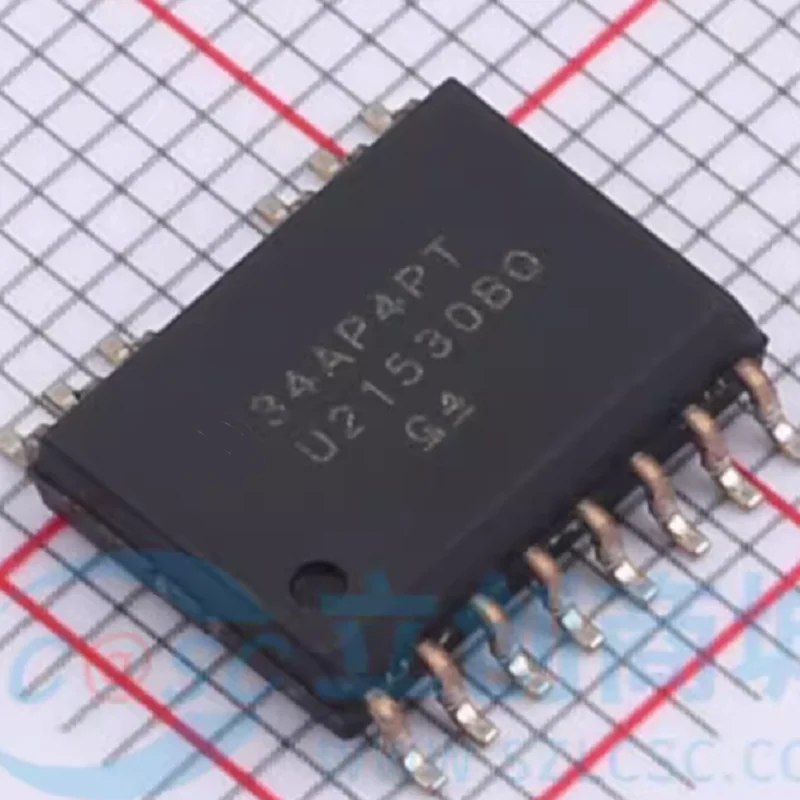 Isolators UCC21530BQDWKRQ1 Isolators - Gate Drivers 4A, 6A Gate Driver Capacitive Coupling 5700Vrms 2 Channel 14-SOIC