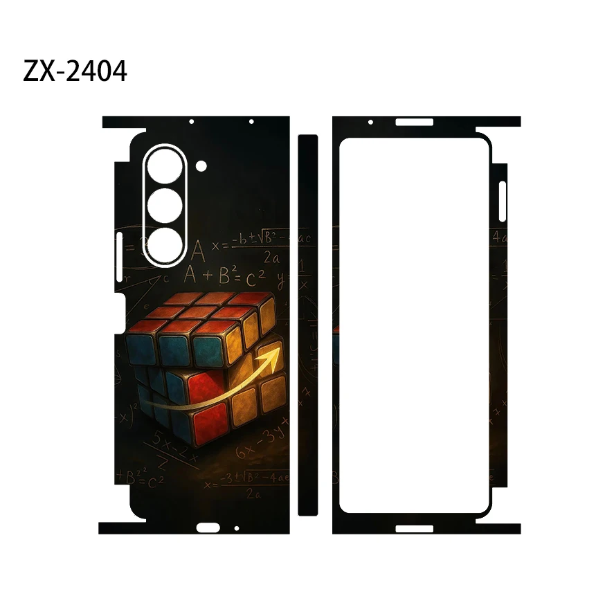 

HM Skin Wrap For Galaxy Z Fold 7 6 Back Film Samsung Z Fold 5 Protective Decal Fold 4 Fold 3 Sticker Back Screen Protector