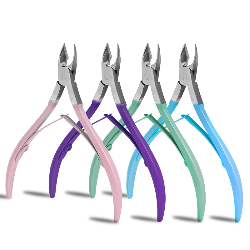 3pcs/set Pro Stainless Steel Nail Art Cutter Scissor Cuticle Clipper Pusher Dead Skin Remover Kit Manicure Pedicure Tools