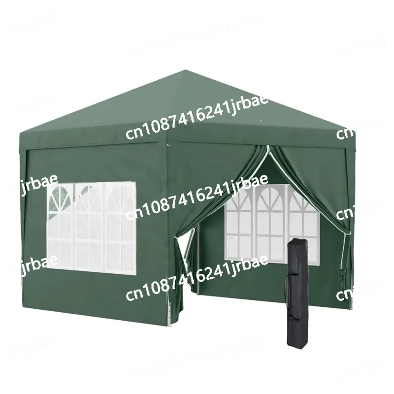 Pop Up Gazebo Garden Canopy Waterproof Outdoor Tent Portable Folded Awning 4 Side Vents UV Sun Protection Camping Shelter
