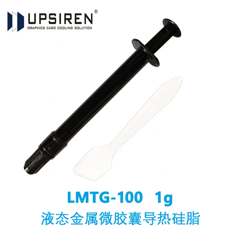 

UPSIREN LMTG-100 Термопаста для микрокапсул из жидкого металла Непроводящая жидкая металла 100 Вт/мк Легко наносится, высокая производительность