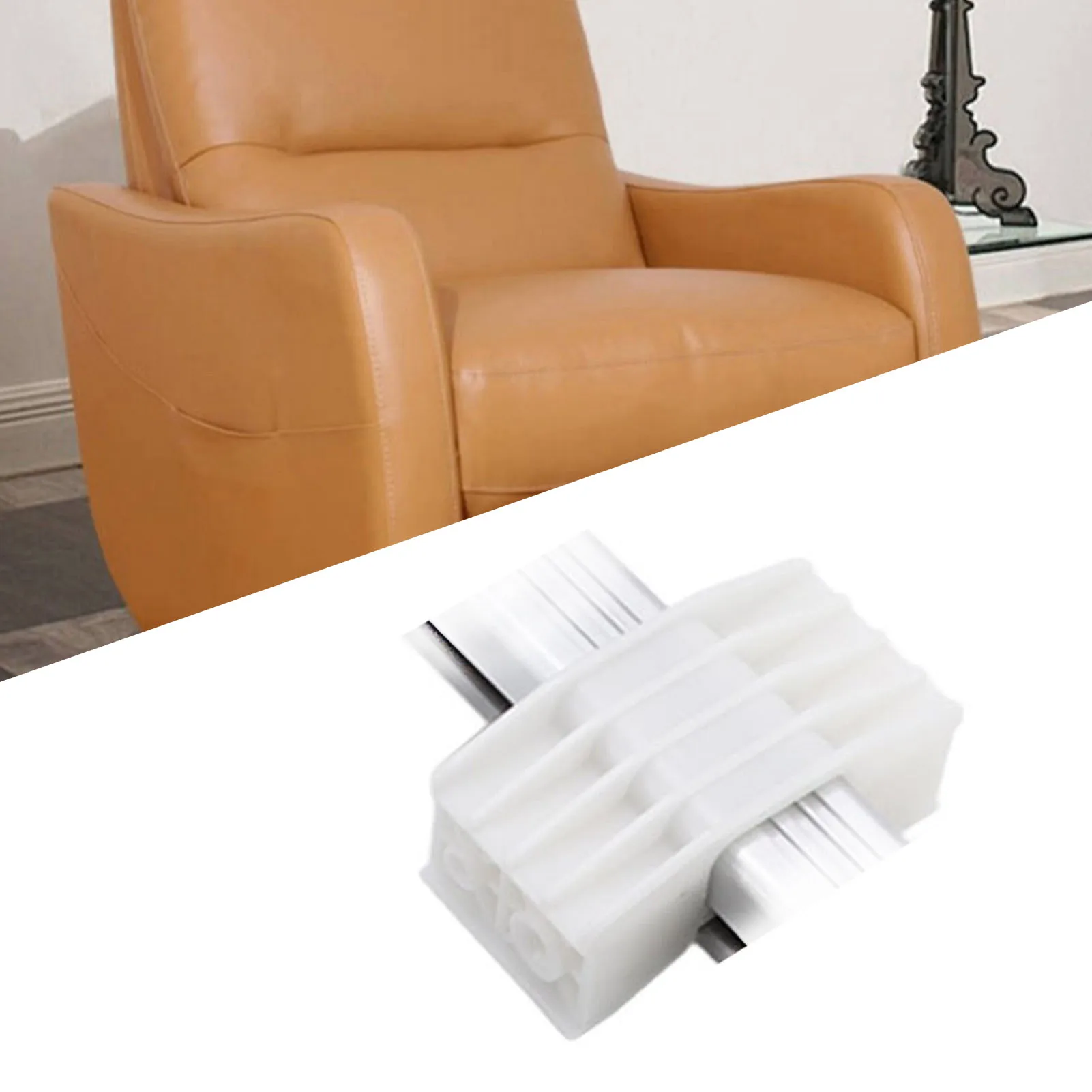 Bloco deslizante de haste de pressão elétrica, conexão estável, motor de baixo ruído, atuador linear deslizante para substituição