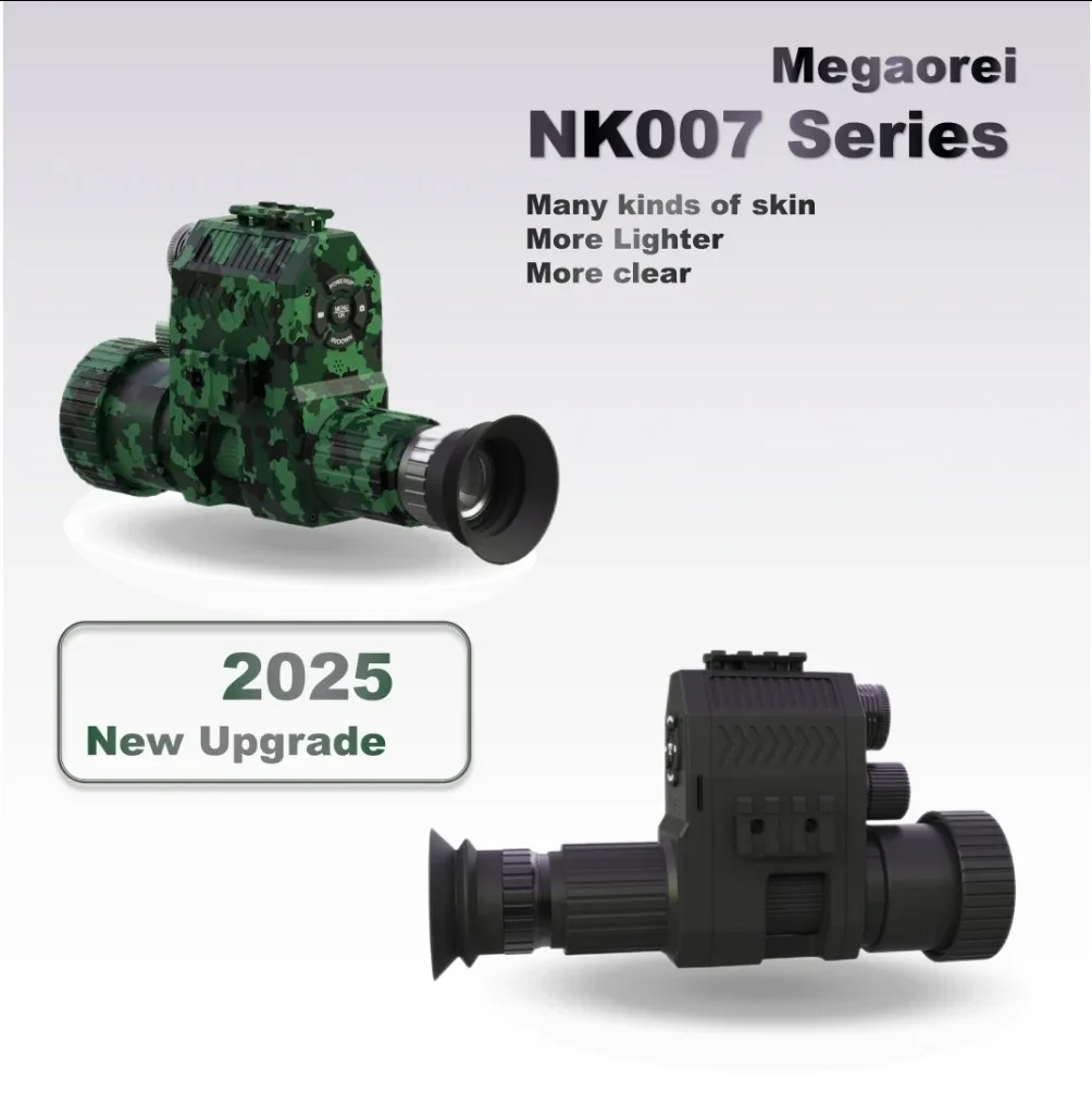

Megaorei NK007 2025 Ultimate 1080P Telescope - Laser IR Night Hunting Camera For Professional Hunters