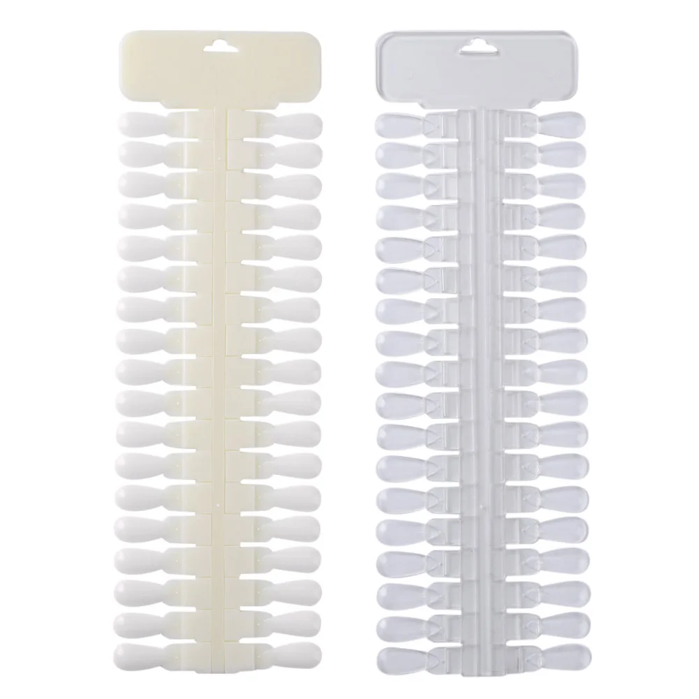 36 pçs/set gráfico de exibição da arte do prego falso pro gel polonês adesivos de unhas falsas removível paleta de exibição da arte do prego útil ferramenta da arte do prego