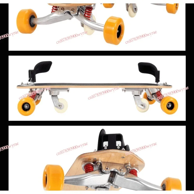 Snowboard Training Board Dryland Snowboard Simulator Land Surfing Skiing Training Equipment