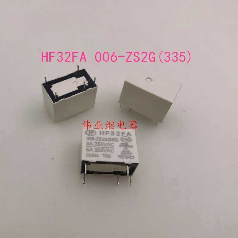 

（Brand-new）1pcs/lot 100% original genuine relay:HF32FA 006-ZS2G(335) 6VDC 5pins 3A 5A