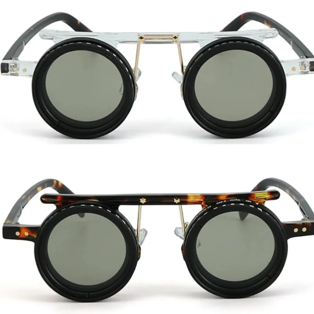 

ND2-400 Adjustable Dimming Glasses ND Filter UV400 Polarized Sunglasses 9 Level With Glasse Case Fishing Sunglasses Driving