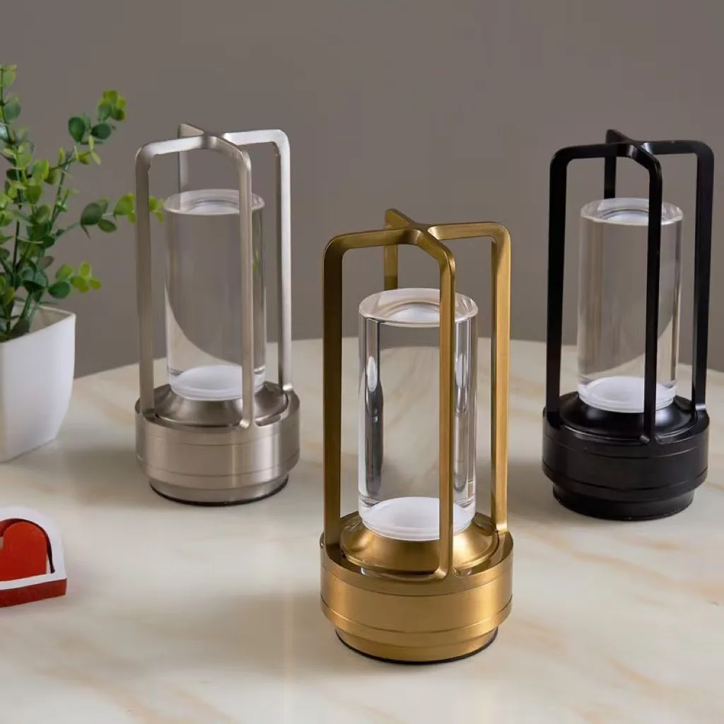 

Modern Wireless LED Table Lamp Touch Sensor Rechargeable Desktop Night Light 5V for Restaurant Bedroom Decor Reading Light
