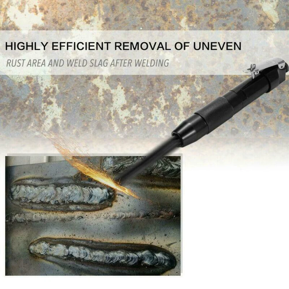 

3 мм инструменты для удаления шлака, 4000 BPM, пистолет для удаления ржавчины, углеродистая сталь, средство для удаления ржавчины под давлением воздуха для обслуживания автомобилей