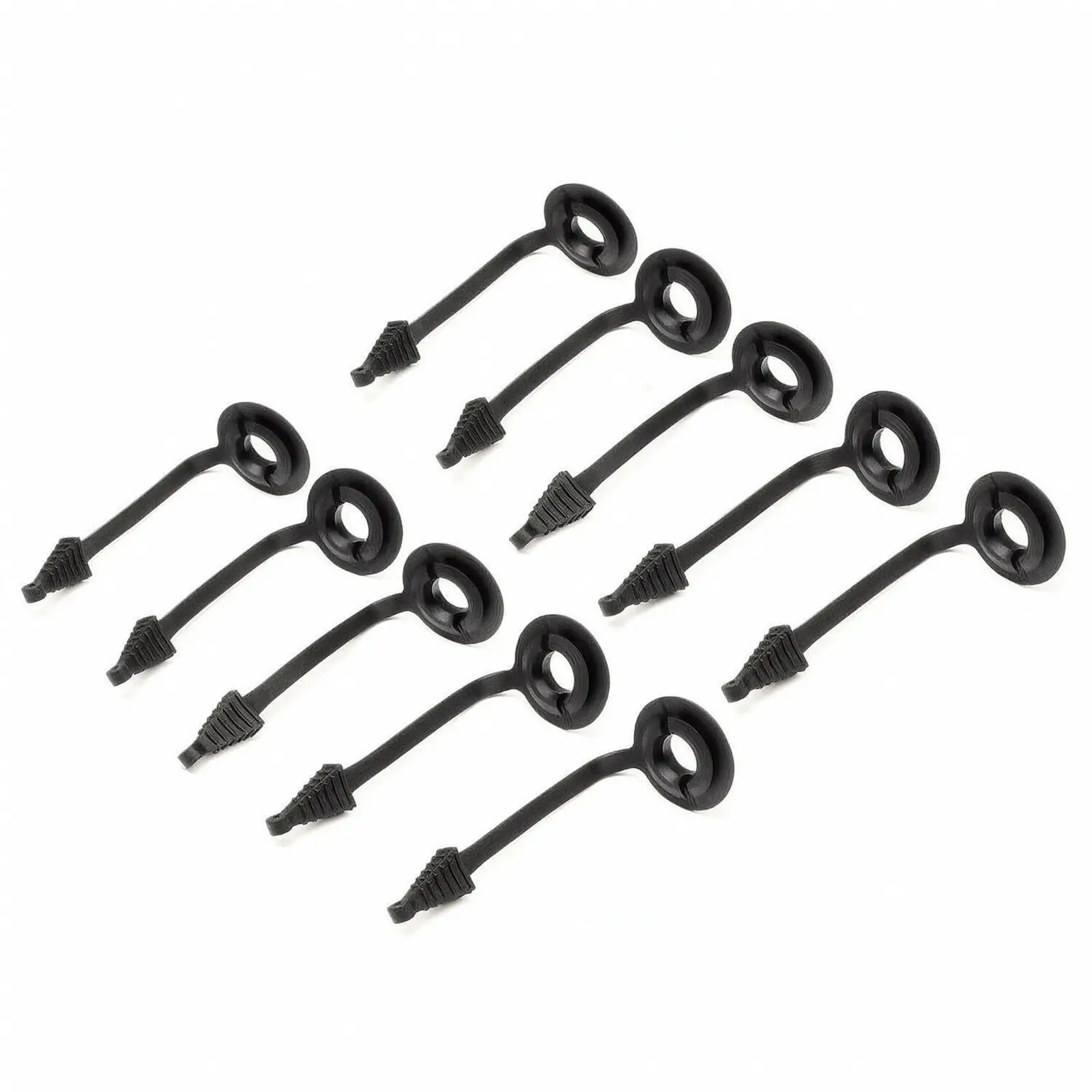 10 Pieces RC Car Accessories Quick-Release 1/5 Scale RC Body Shell Fasteners Replacement for Track-Side Adjustments