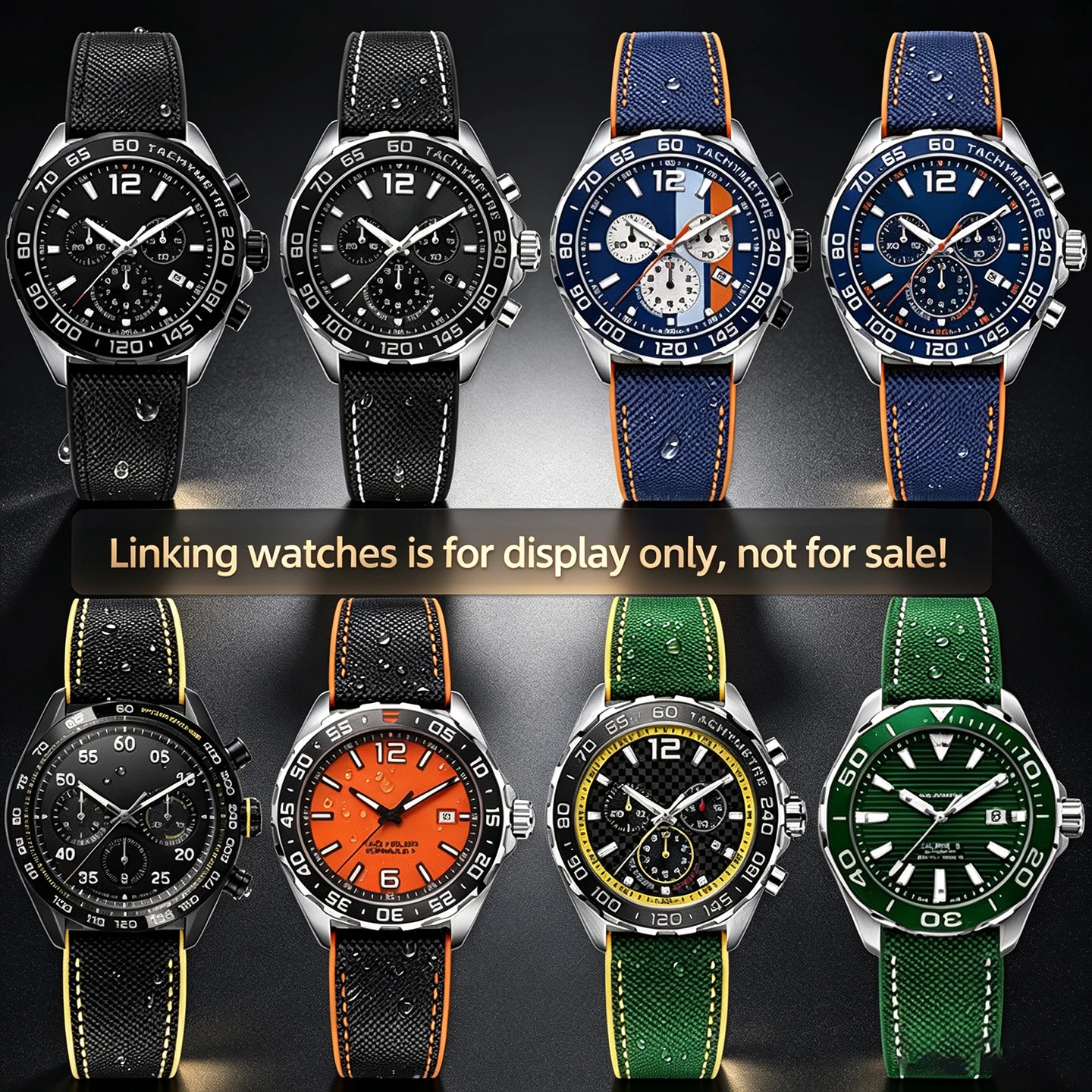 20/21/22/23/24mm New Nylon Sailcloth Texture Rubber Hybrid Waterproof Watch Strap Men Women Universal For Multiple Watch Brands
