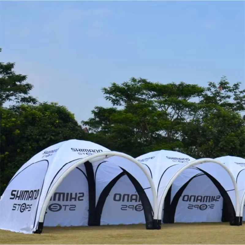 2024 New Trends Sealed Waterproof Gazebo Dome Air Inflation Tent Igloo Advertising Inflatables For Outdoor Camping Air Canopy