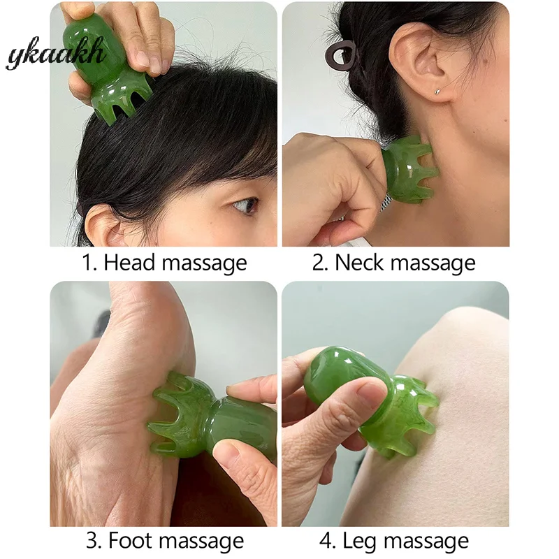 

Расческа в виде осьминога, смола, меридиан, акупунктурная точка, скребковая палочка для кожи головы для лица, тела, массажная щетка, акупунктура, спа, Гуа Ша, инструменты для красоты