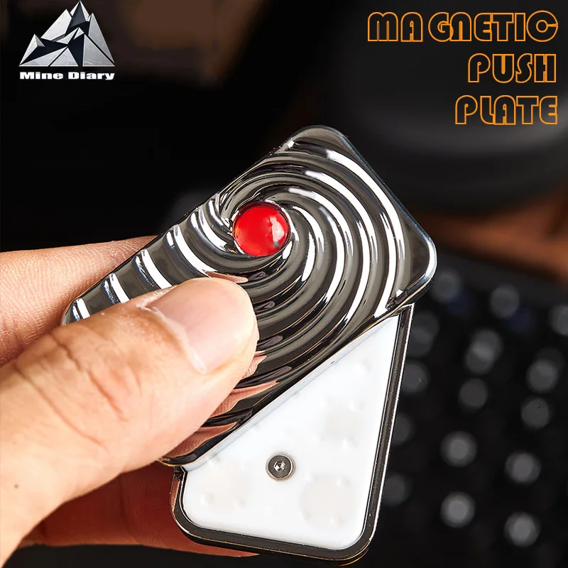 

MD металлический магнитный неограниченный толкающий слайдер EDC игрушки-непоседа аутизм СДВГ инструмент тревога снятие стресса для взрослых офисные настольные игрушки