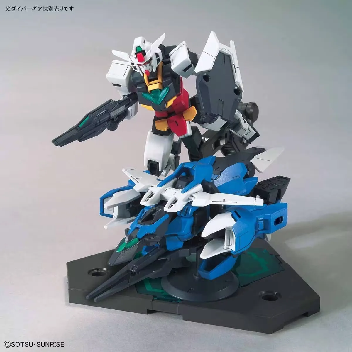 Original Bandai Gundam Anime Figur HGBD 1/144 Erde Gundam Bauen Taucher Re RISE R 01 Montage Modell Spielzeug Geschenke 13 cm