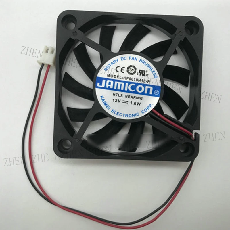 S New for JAMICON KF0610H1L-R DC 12V 1.6W 2 Pin cooling fan#QW
