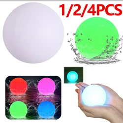 LED Light Bouncy Ball IP68 Waterproof Garden Luminous LED Ball 16 Colors LED Glowing Beach Balloon Garden Luminous Toy LED Balls