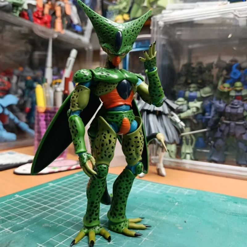 

В наличии, подлинная Bandai S.H.Fuguarts Shf Cell Form Dragon Ball Z, аниме фигурки героев, модель игрушки, коллекционные украшения, подарки