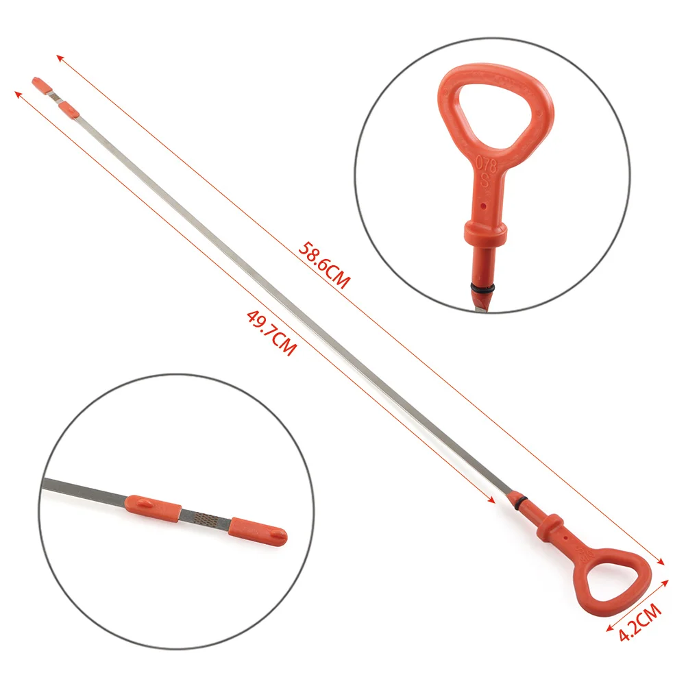 586mm Car 2.8L Engine Oil Dipstick For Audi A4 A6 Quattro For Volkswagen Passat 078115611S