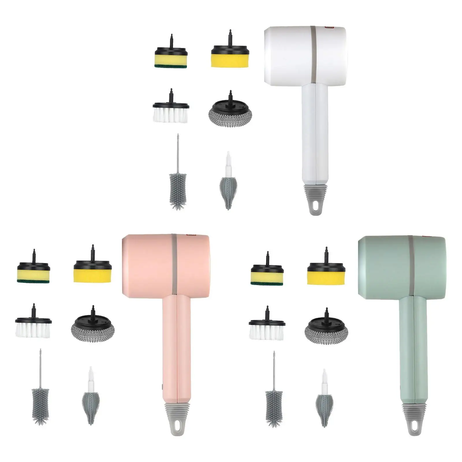 Electric Cleaning Brush Cordless Handheld Scrubber for Toilet Shower Kitchen