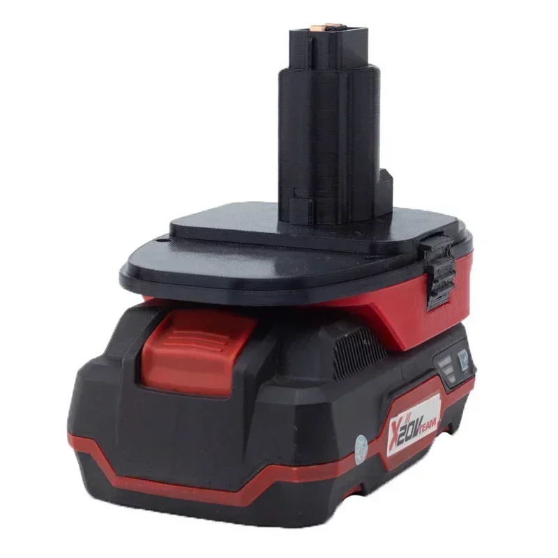 Imagem -04 - Adaptador para Lidl Parkside X20v para Dewalt 18 20v Li-ion Níquel Adaptador de Bateria Compatível com Dewalt Tools Cordless Drill Series
