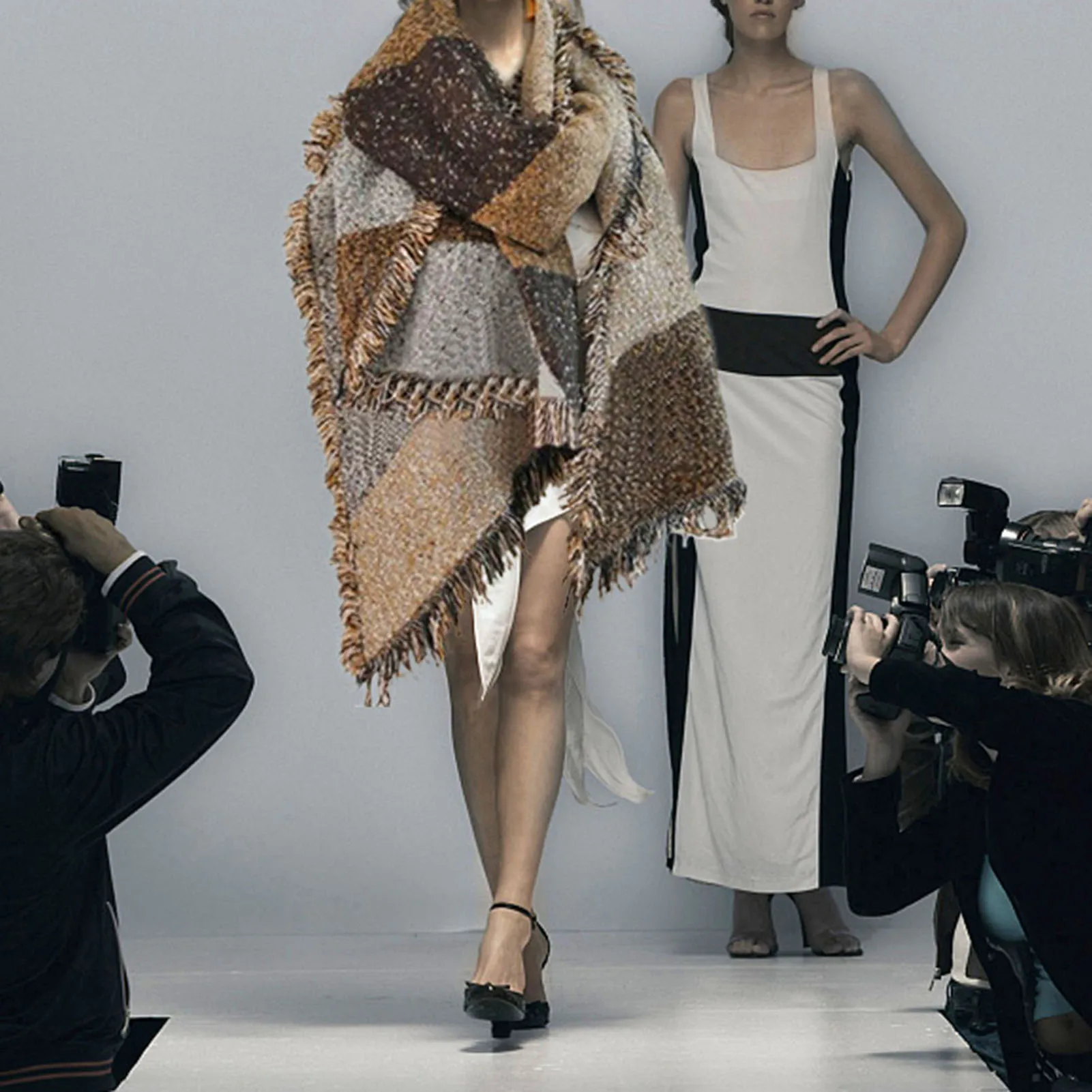 للجنسين طويلة متماسكة بطانية التفاف شال ، لينة ، مكتنزة ، كبيرة ، في الهواء الطلق ، رحلة ، التي يرجع تاريخها ، التسوق #4