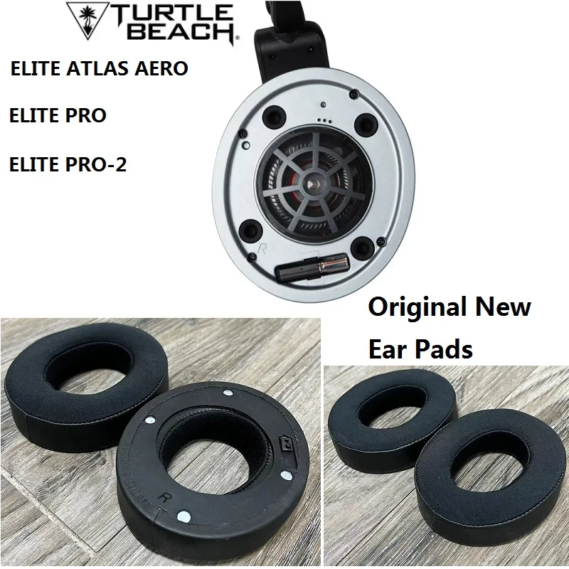 Original Ear Pads for Turtle Beach ELITE PRO/PRO-2/ATLAS AERO Headphones Replacement Earmuffs Ear covers Ear cushions headband