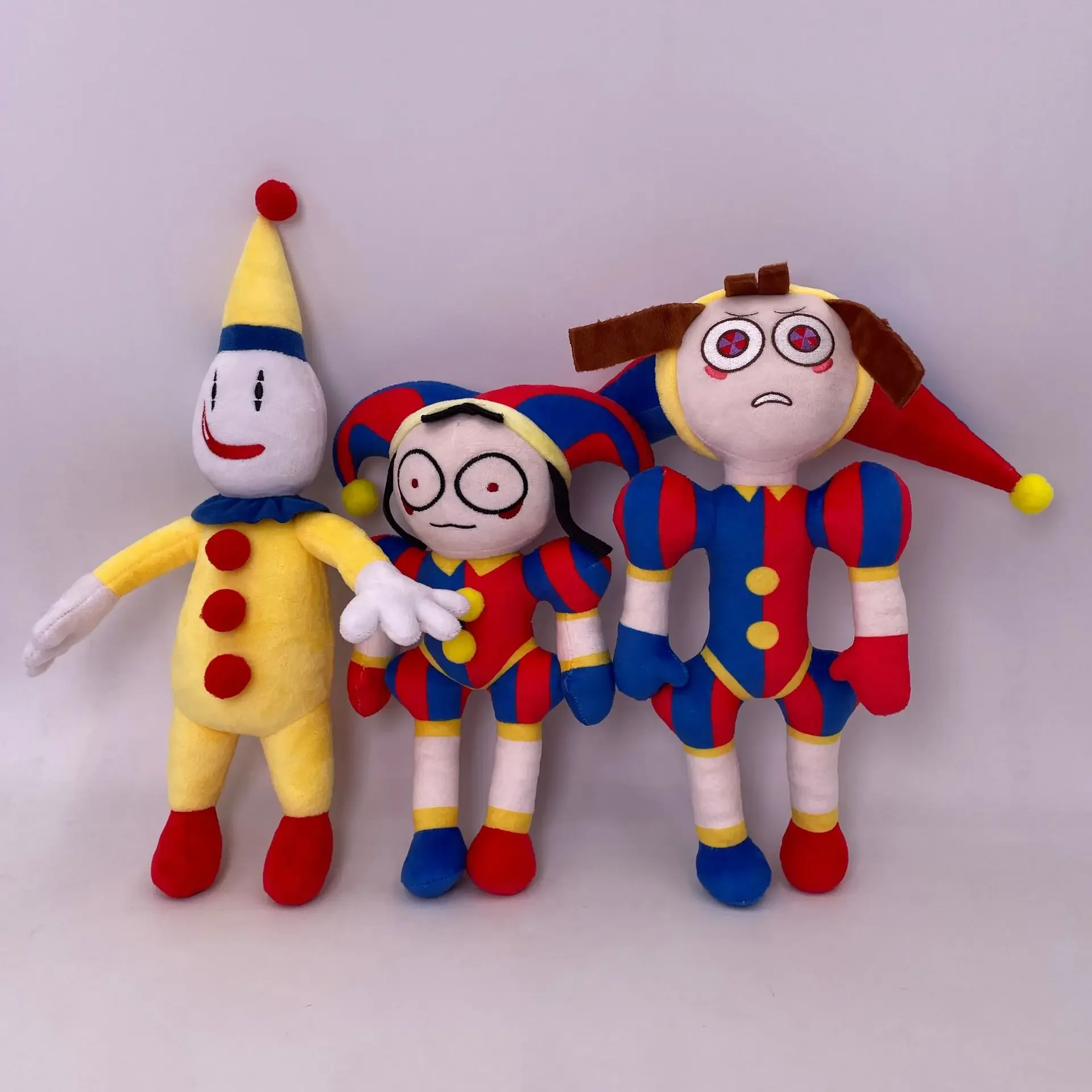 16-43cm The Amazing Digital Circus Plush Toy Pomni Jax Ragatha Kinger Caine Bubble Clown Soft Stuffed Figures Doll Kids Gift