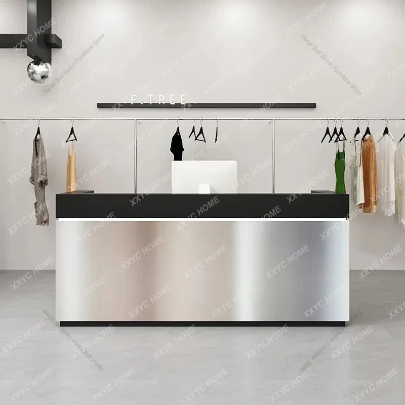 

Minimalism Reception Desks Modern Luxury Beauty Salon Company Outfit Shop Beauty Salon Furniture