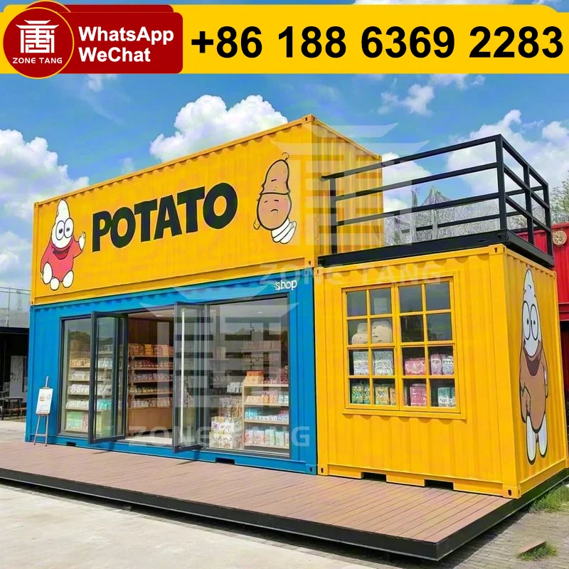 

Modular Prefab House 20/40FT Luxury Container Hot Sale Cheap Tiny Houses Modern Manufactured Homes Eco-Friendliness High Quality