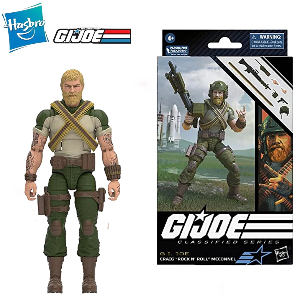 

In Stock G.I. Joe GI Joe Classified Series Craig “Rock ‘N Roll” McConnel 71 Action Figure Model Toy Collection Hobby Gift