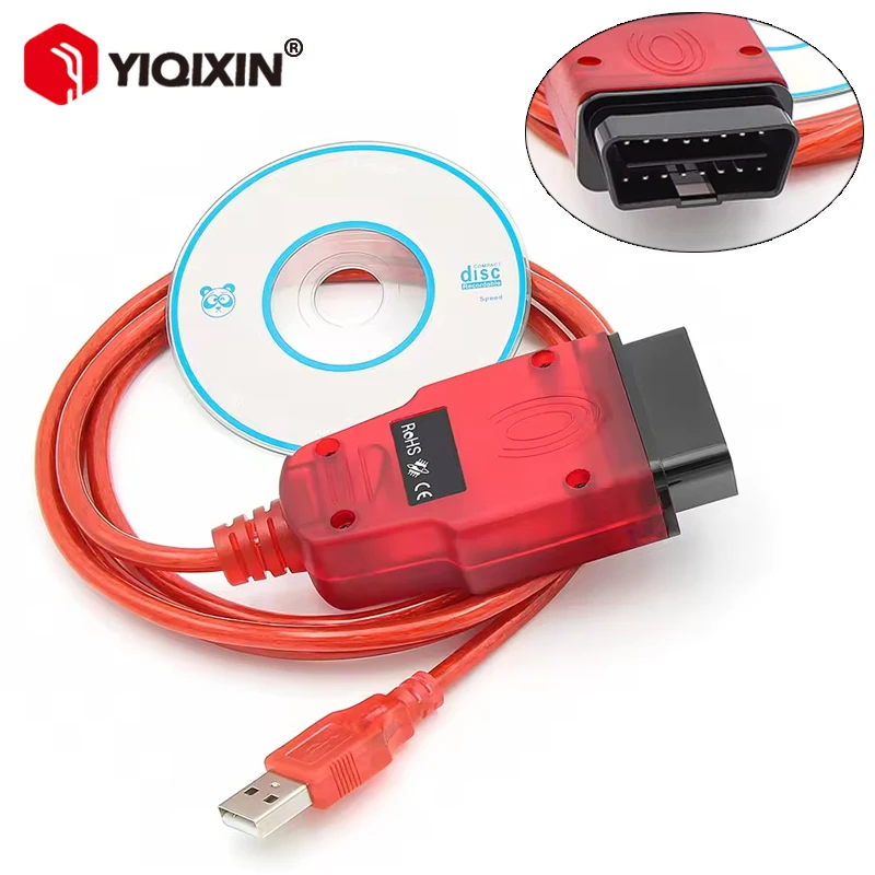 

Кабель Renolink OBD для Renault, обновленная версия Renolink, программатор ЭБУ, сброс подушек безопасности, диагностический инструмент для автомобилей Renault OBDII