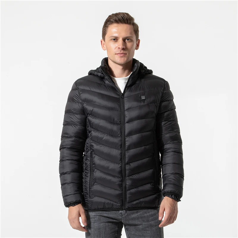 11 aree giacca riscaldata giacca da uomo giacca riscaldante impermeabile giacche invernali calde da uomo parka cappotto gilet riscaldato tattico