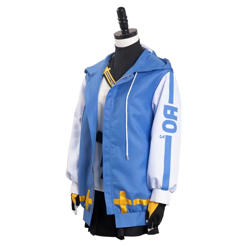 

x;3,c'5\b/Bridget Cosplay Guilty Costume Gear Strive Hoodie Skirt Outfits Halloween Carnival Party Suit for Wo5'g,7\j'8/