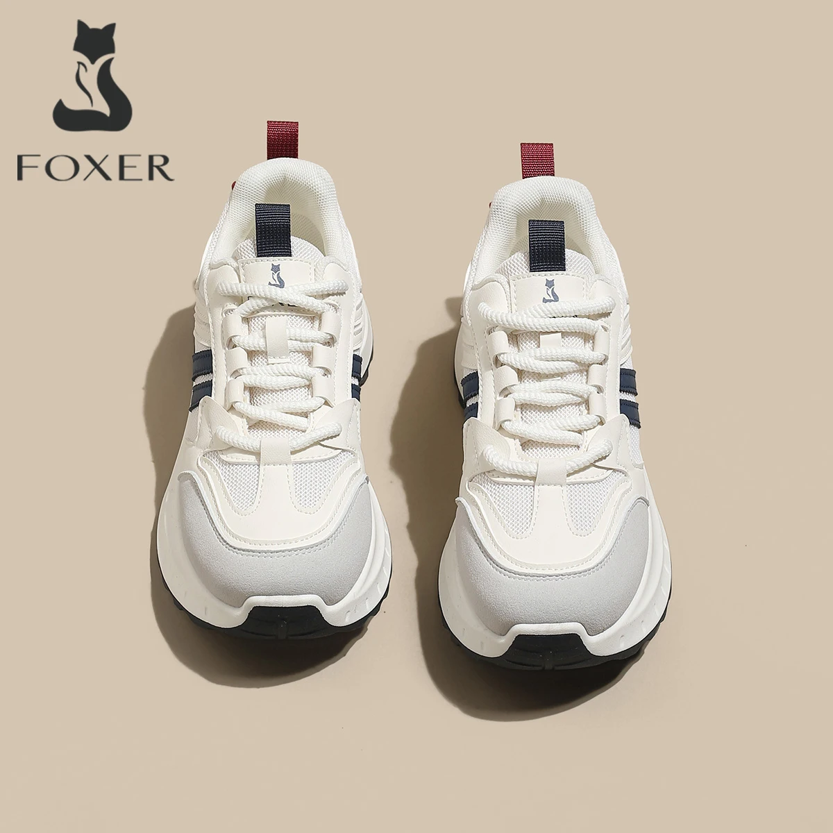 FOXER 여성 운동화 2026 새로운 캐주얼 메쉬 통기성 신발 신발 여성용 가황 신발 스포츠 신발
