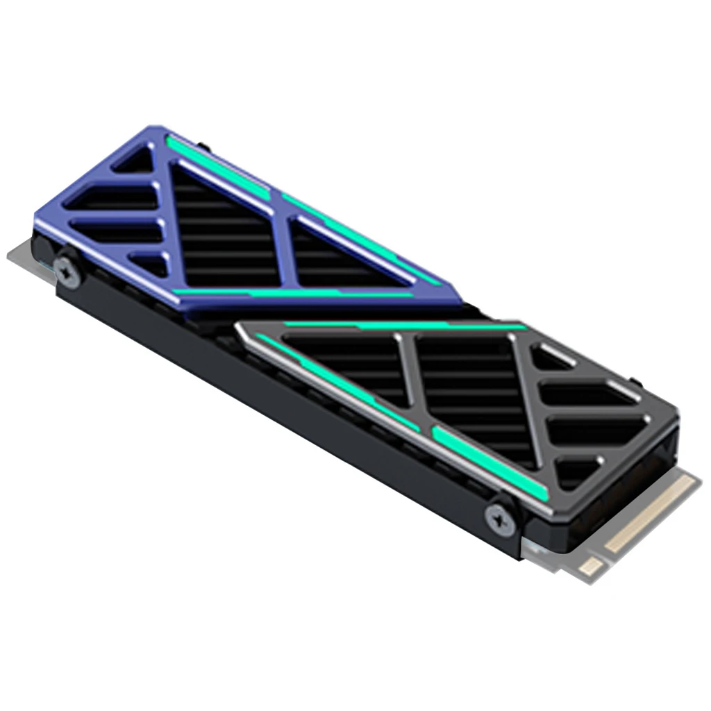 Für M.2 2280 NVMe SSD Kühler Aluminiumlegierung Kühlkörper 5-30 ℃ Temperaturreduzierung für Gaming-PC Desktop-Computer SSD-Kühlradiator – Detail 16