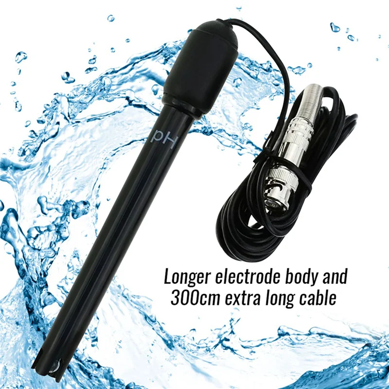 A98E-2X PH Elektrode Sonde Water Analyzer Water Tester PH Sonde Voor Aquarium Hydrocultuur Industrie Experiment