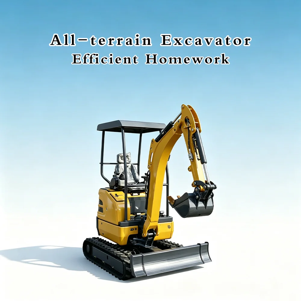 

Eco Friendly Electric Mini Excavator 1 Ton Lithium Battery Zero Emission Zero Tail Swing Low Noise Indoor Greenhouse Digging Mac