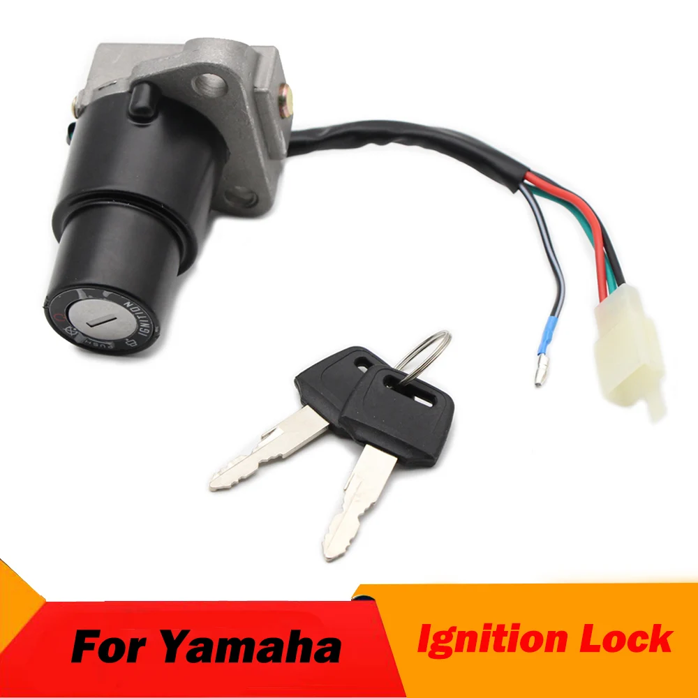 

55V-82501-00 3LY-82501-00 для Yamaha DT125R 4BL DT200R XT350 XT600KH 3TB DT125R XT550 5Y3 FJ1100 SR250 переключатель зажигания с ключом